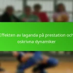 Effekten av laganda på prestation och oskrivna dynamiker