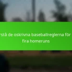 Förstå de oskrivna baseballreglerna för att fira homeruns
